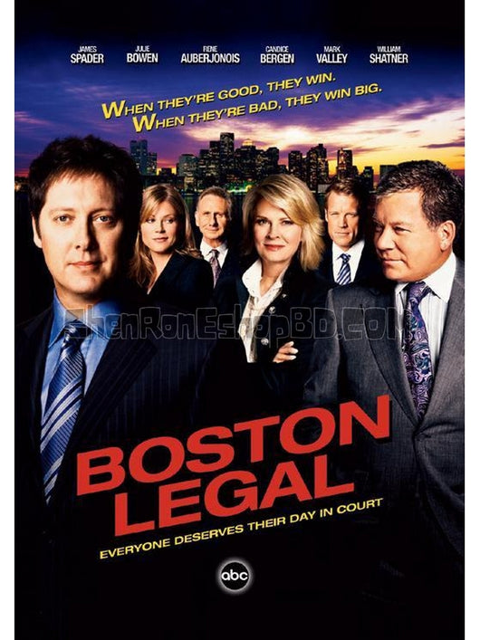 SRB25039 【波士頓法律 第二季 Boston Legal Season 2‎】劇集 BD25G 不附粵配 附中文字幕 03碟 正式版