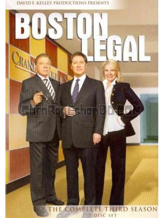 SRB25040 【波士頓法律 第三季 Boston Legal Season 3‎】劇集 BD25G 不附粵配 附中文字幕 03碟 正式版