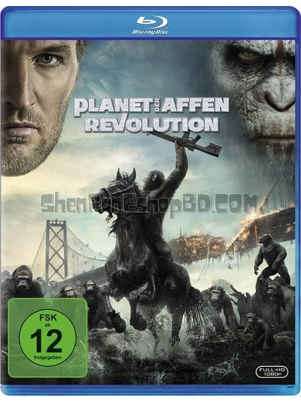 SRB03183 【猩球崛起2 Dawn Of The Planet Of The Apes】電影 BD50G 不附粵配 不附中文字幕 01碟