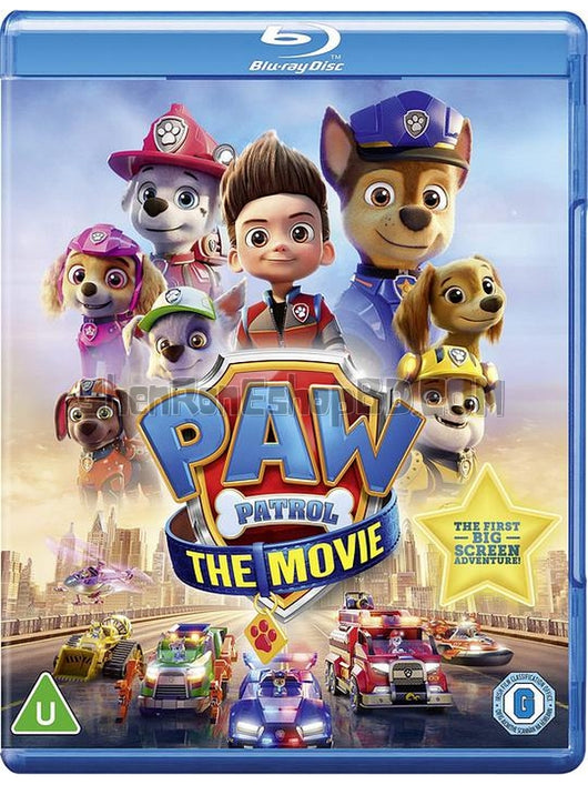 SRB25248 【汪汪隊立大功大電影 全景聲 Paw Patrol：The Movie】動畫 BD25G 不附粵配 附中文字幕 01碟