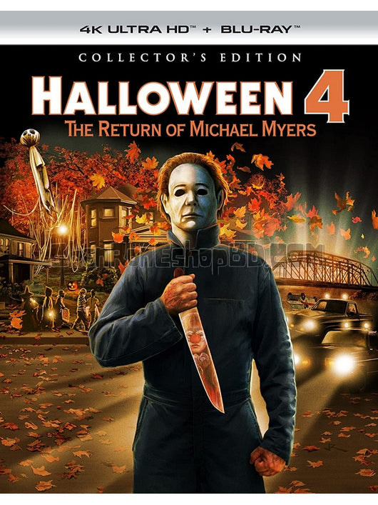 SRB25262 【月光光心慌慌4/ 萬聖節4 Halloween 4：The Return Of Michael Myers】電影 4KUHD 不附粵配 附中文字幕 01碟