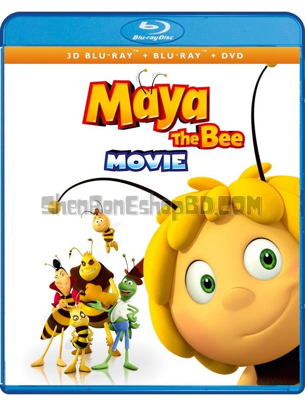 SRB25277 【瑪雅蜜蜂歷險記 Maya The Bee Movie】動畫 BD50G 不附粵配 附中文字幕 01碟