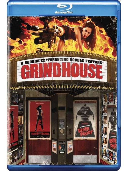 SRB25380 【刑房/ 瘋人鋸院 Grindhouse】電影 BD50G 不附粵配 附中文字幕 01碟