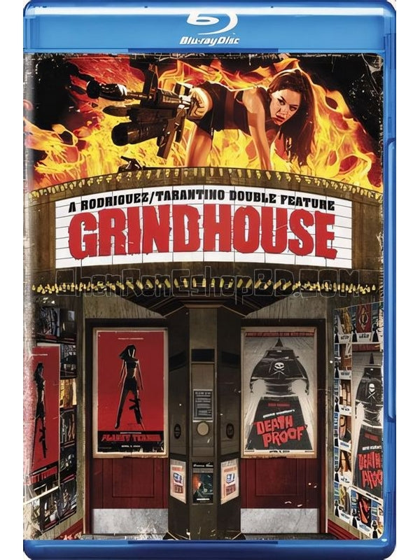 SRB25380 【刑房/ 瘋人鋸院 Grindhouse】電影 BD50G 不附粵配 附中文字幕 01碟