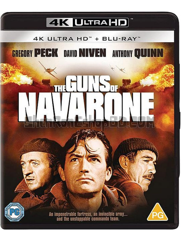 SRB25409 【納瓦隆大炮/ 六壯士 The Guns Of Navarone‎】電影 4KUHD 不附粵配 附中文字幕 01碟