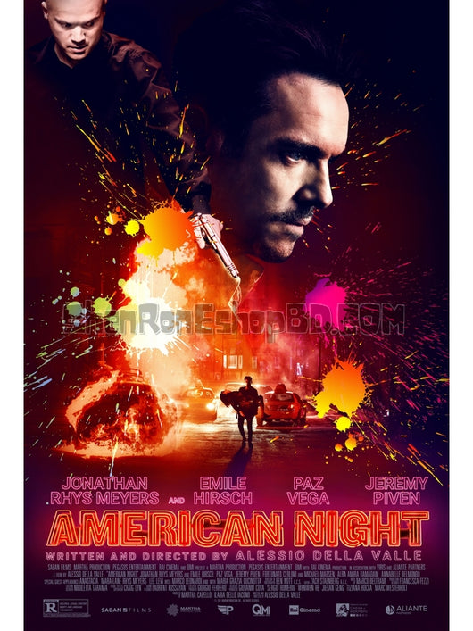 SRB25415 【驚魂奪寶/ 美國之夜 American Night】電影 BD50G 不附粵配 附中文字幕 01碟