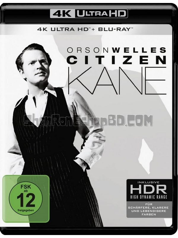 SRB25580 【公民凱恩/ 大國民 Citizen Kane】電影 4KUHD 不附粵配 附中文字幕 01碟