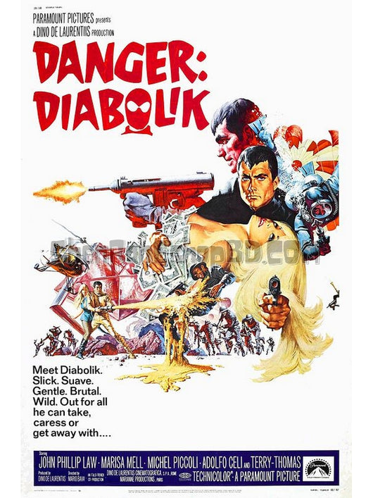 SRB25697 【危險：德伯力克 Danger：Diabolik】電影 BD25G 不附粵配 附中文字幕 01碟