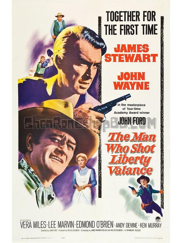 SRB25705 【雙虎屠龍 The Man Who Shot Liberty Valance】電影 BD25G 不附粵配 附中文字幕 01碟