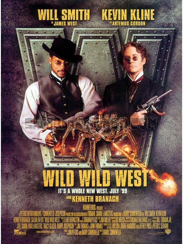 SRB25743 【飆風戰警/ 超智特務 國配5.1 Wild Wild West】電影 BD25G 不附粵配 附中文字幕 01碟