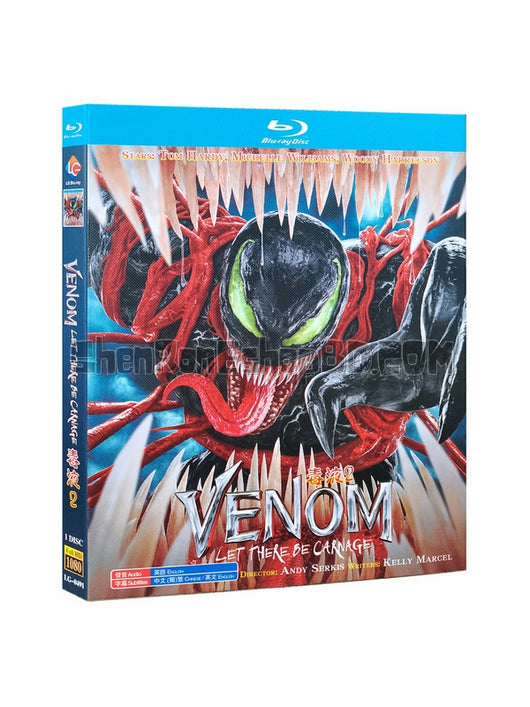 SRB25764 【毒液2/ 毒魔：血戰大屠殺 Venom：Let There Be Carnage】電影 BD25G 不附粵配 附中文字幕 01碟 正式版