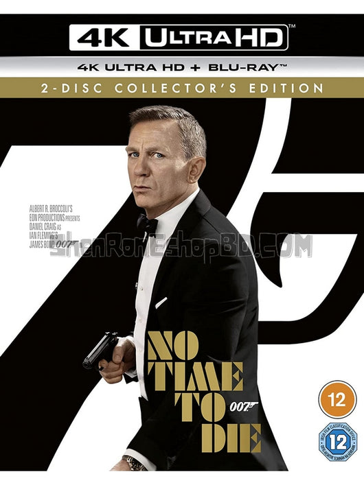 SRB25835 【007系列：無暇赴死/ 007：生死有時 No Time To Die】電影 4KUHD 不附粵配 附中文字幕 01碟