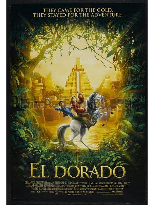 SRB25920 【勇闖黃金城/ 金國歷險記 The Road To El Dorado】動畫 BD25G 不附粵配 附中文字幕 01碟