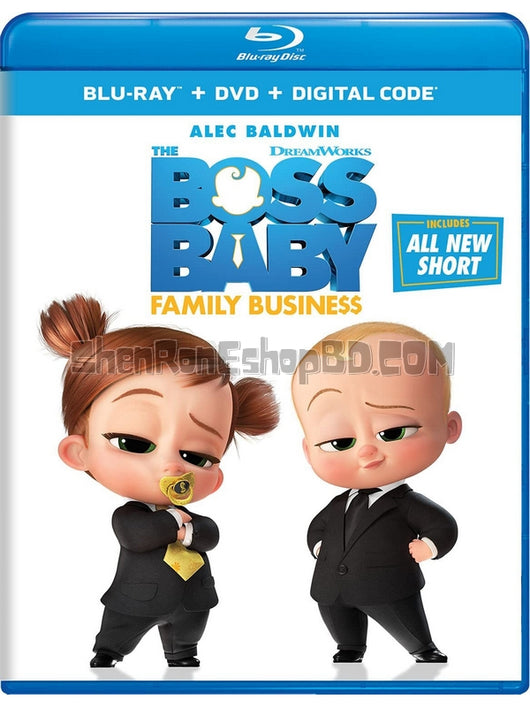 SRB25938 【寶貝老闆2/ The Boss Baby：Family Business】動畫 BD25G 不附粵配 附中文字幕 01碟