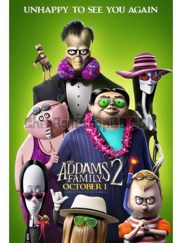 SRB26121 【亞當斯一家2 The Addams Family 2】動畫 BD50G 不附粵配 附中文字幕 01碟