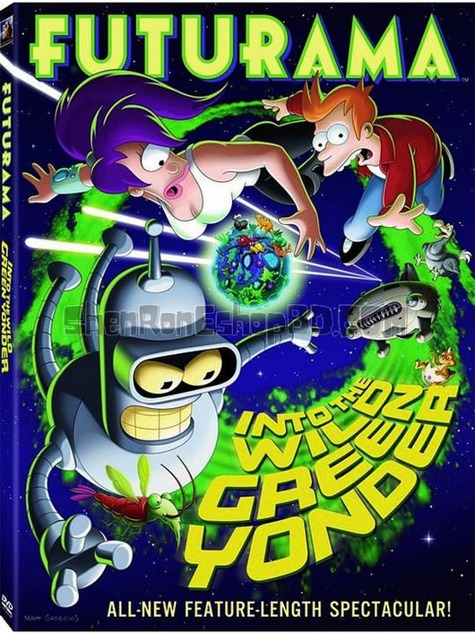 SRB26569 【飛出個未來大電影4：綠色狂想 Futurama：Into The Wild Green Yonder】動畫 BD50G 不附粵配 附中文字幕 01碟