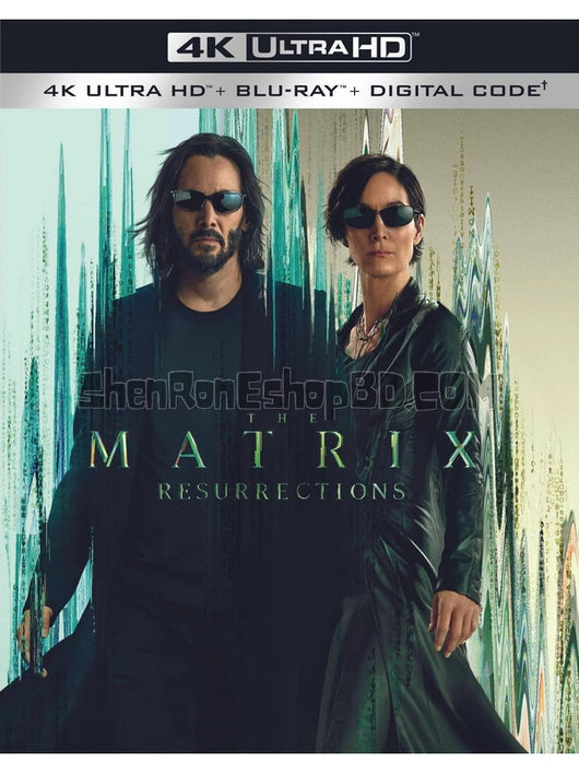 SRB26785 【駭客帝國4：矩陣重啟 The Matrix Resurrections】電影 4KUHD 不附粵配 附中文字幕 01碟