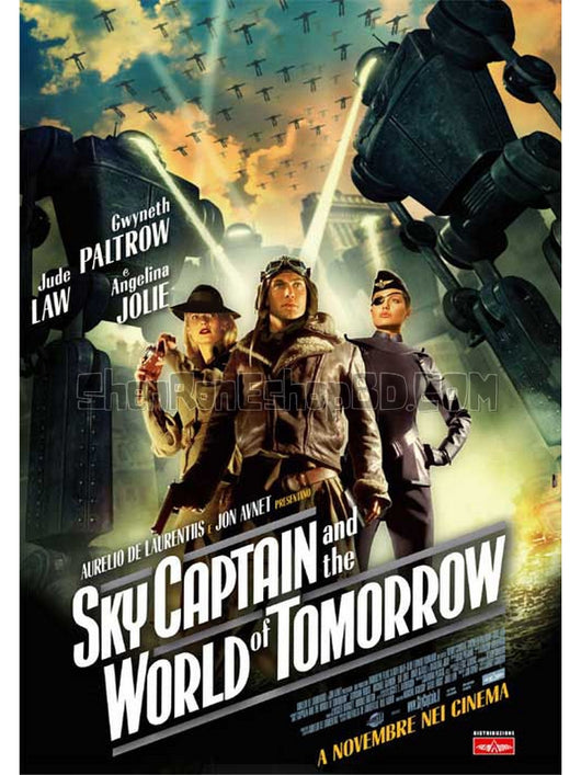 SRB26923 【天空上尉與明日世界 Sky Captain And The World Of Tomorrow】電影 BD50G 不附粵配 附中文字幕 01碟