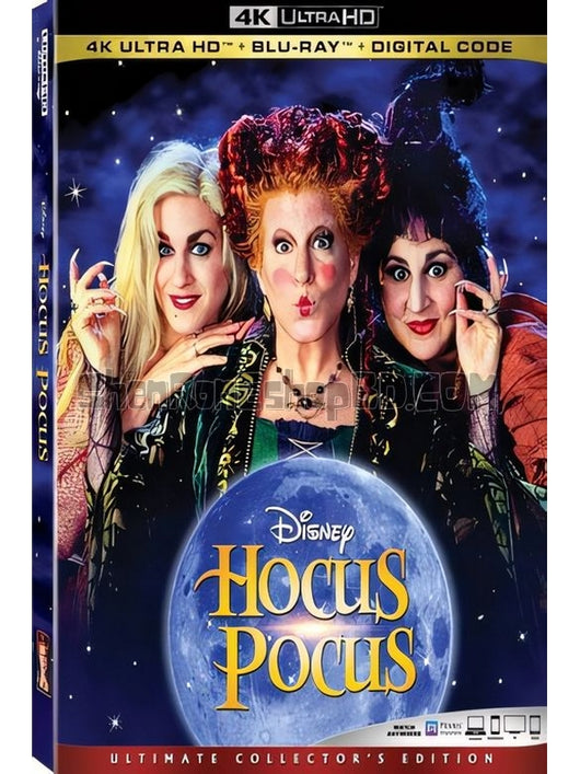 SRB27146 【女巫也瘋狂/ 神貓救世界 Hocus Pocus】電影 4KUHD 不附粵配 附中文字幕 01碟