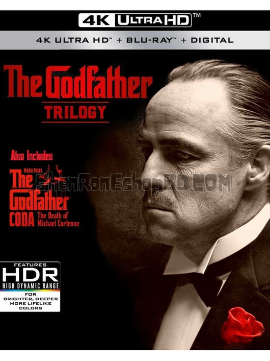 SRB27366 【教父 The Godfather‎】電影 4KUHD 不附粵配 附中文字幕 01碟