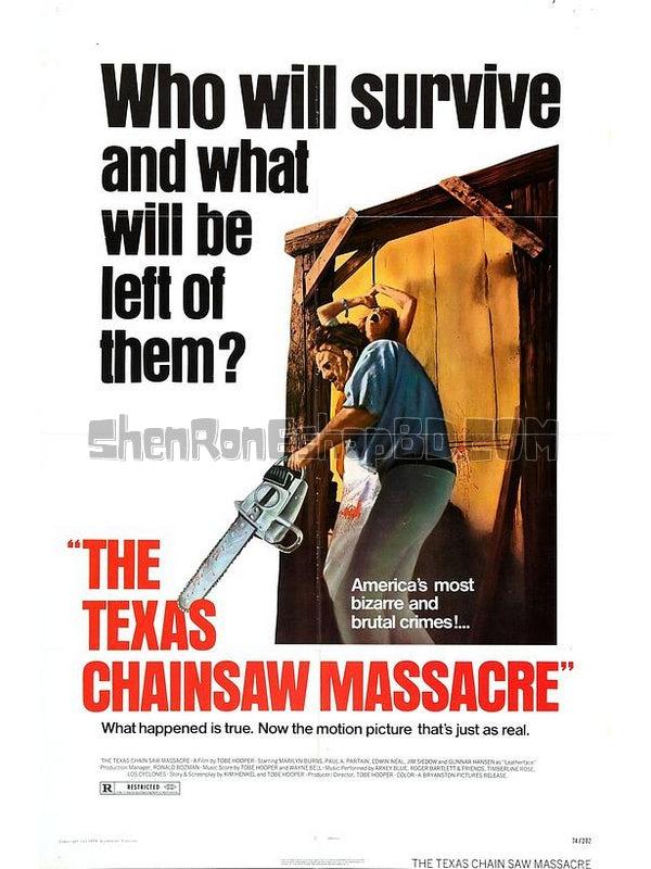 SRB27406 【德州電鋸殺人狂/ 慘無人道 The Texas Chain Saw Massacre】電影 BD50G 不附粵配 附中文字幕 01碟