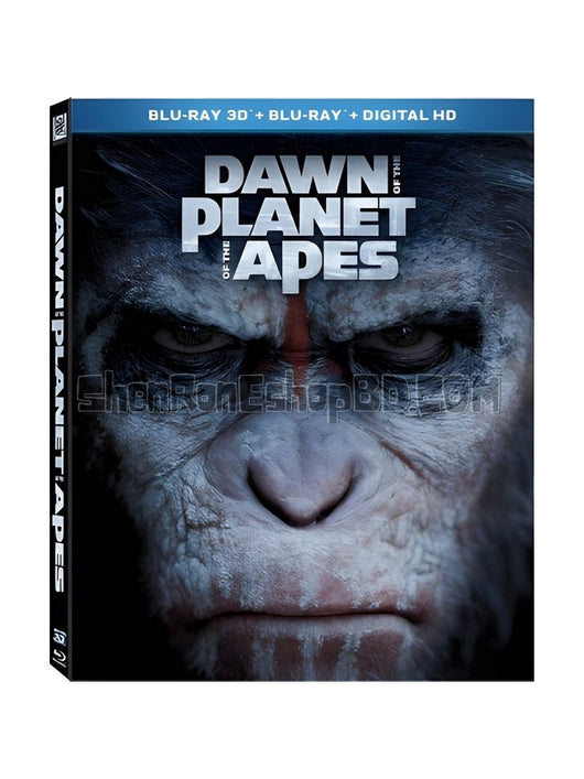 SRB03397 【猩球崛起2：黎明之戰 / Dawn Of The Planet Of The Apes】電影 3D 不附粵配 不附中文字幕 01碟