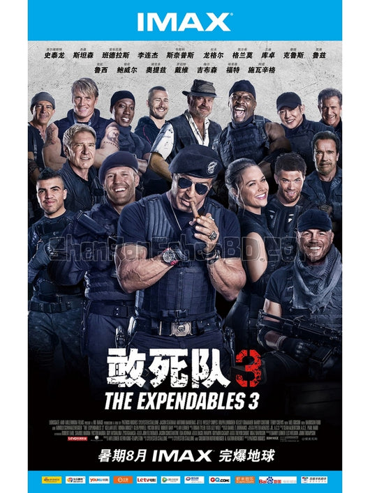 SRB03429 【敢死隊3/ 浴血任務3 全景聲 The Expendables 3】電影 BD50G 不附粵配 附中文字幕 01碟