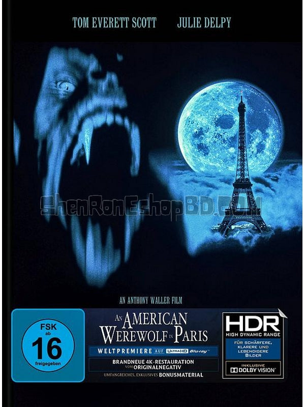 SRB27873 【美國狼人在巴黎 An American Werewolf In Paris‎】電影 4KUHD 不附粵配 附中文字幕 01碟