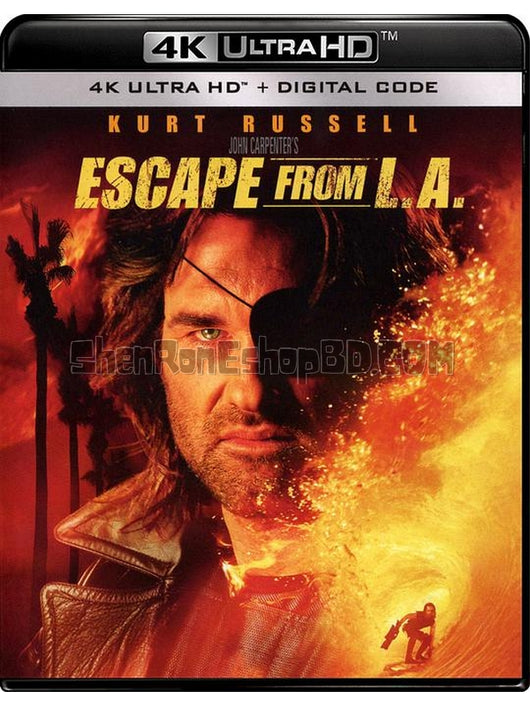 SRB27874 【洛杉磯大逃亡/ 逃出洛杉磯 Escape From L.A.‎】電影 4KUHD 不附粵配 附中文字幕 01碟