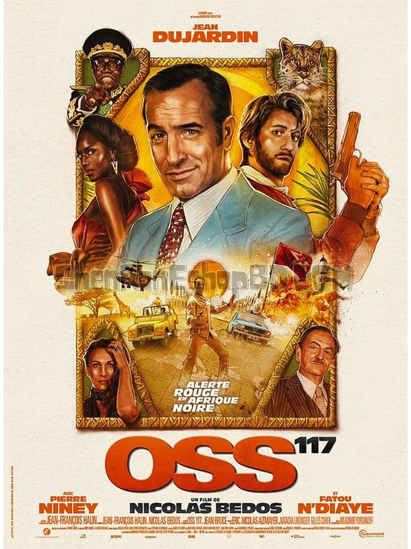 SRB27948 【Oss117之非洲諜影 Oss117：Alerte Rouge En Afrique Noire】電影 BD50G 不附粵配 附中文字幕 01碟