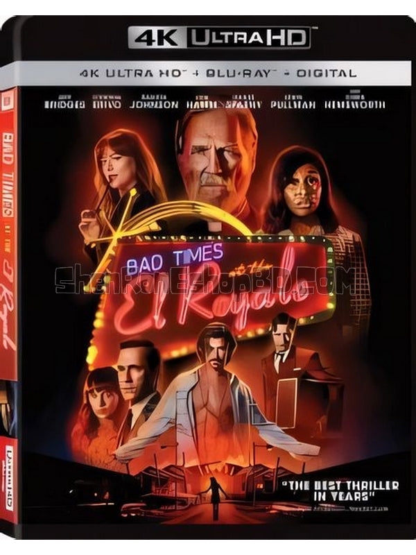 SRB27954 【皇家酒店謀殺案/ 壞事大飯店 Bad Times At The El Royale】電影 4KUHD 不附粵配 附中文字幕 02碟