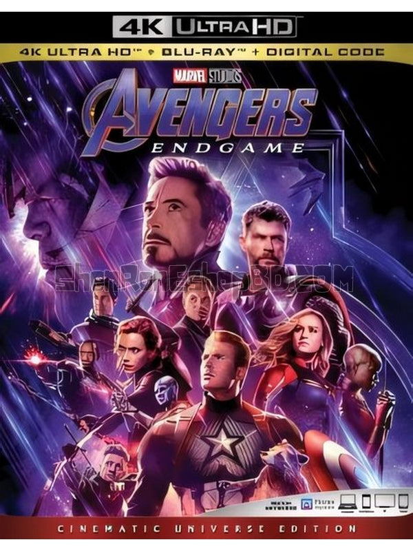 SRB27962 【復仇者聯盟4：終局之戰/ 複聯4 Avengers：Endgame】電影 4KUHD 不附粵配 附中文字幕 02碟