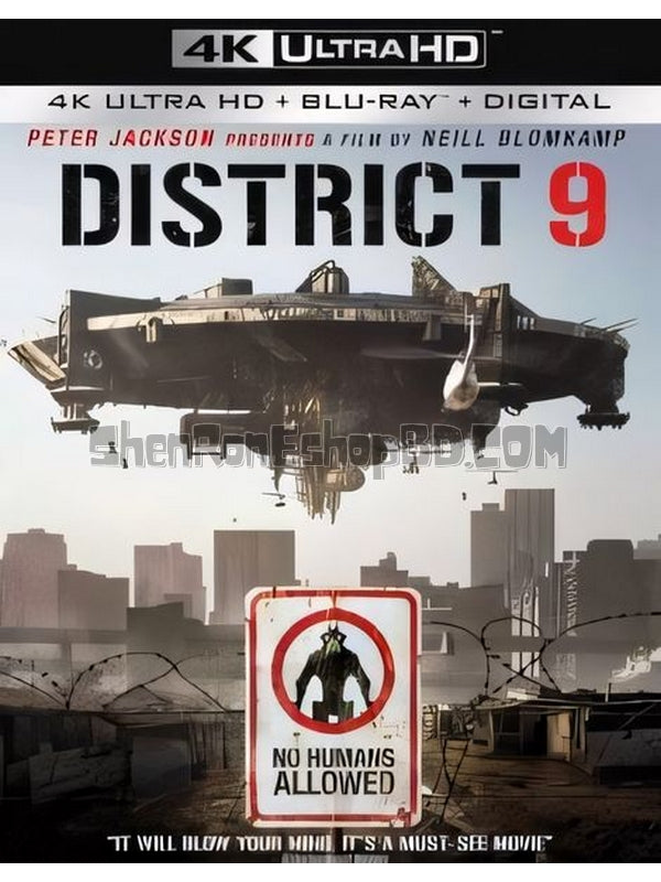 SRB27964 【第九區/ 第九禁區/ D-9異形禁區 District 9】電影 4KUHD 不附粵配 附中文字幕 02碟