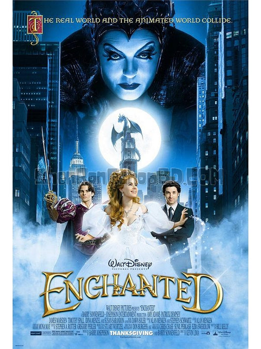 SRB28005 【魔法奇緣/ 曼哈頓奇緣 Enchanted‎】電影 BD25G 不附粵配 附中文字幕 01碟