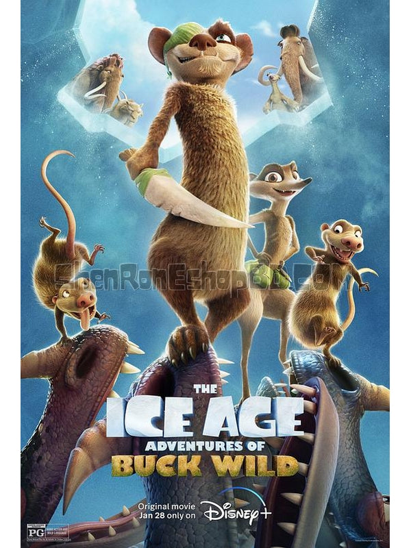 SRB28062 【冰川時代：巴克·懷爾德的冒險之旅 The Ice Age Adventures Of Buck Wild‎】動畫 BD25G 不附粵配 不附中文字幕 01碟