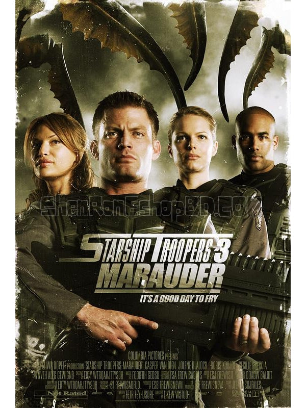 SRB28072 【星河戰隊3：掠奪者 Starship Troopers 3：Marauder‎】電影 BD25G 不附粵配 附中文字幕 01碟