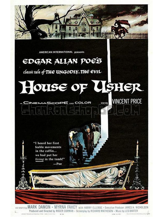 SRB28086 【厄舍古廈的倒塌/ 古屋驚魂 House Of Usher】電影 BD50G 不附粵配 附中文字幕 01碟