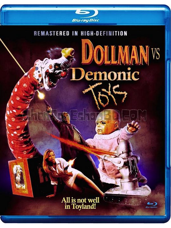 SRB28087 【惡魔玩具大對決/ 矮仔煞星vs惡魔玩具 Dollman Vs. Demonic Toys】電影 BD50G 不附粵配 附中文字幕 01碟