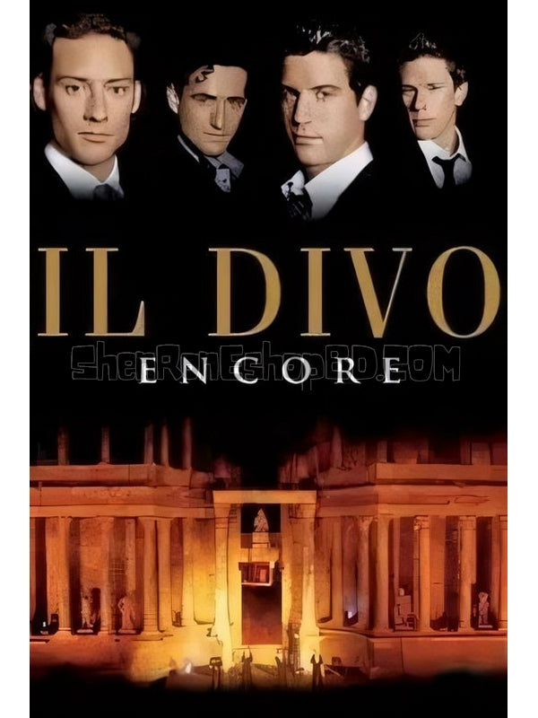 SRB28125 【美聲紳士西班牙encore演唱會 Il Divo：Encore】音樂 BD25G 不附粵配 不附中文字幕 01碟