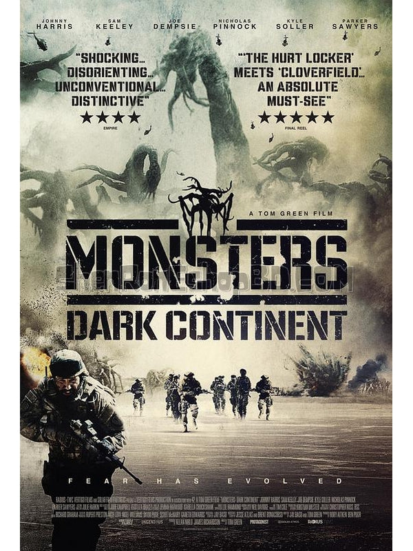 SRB28212 【怪獸：黑暗大陸/ 怪獸2 Monsters：The Dark Continent】電影 BD50G 不附粵配 附中文字幕 01碟