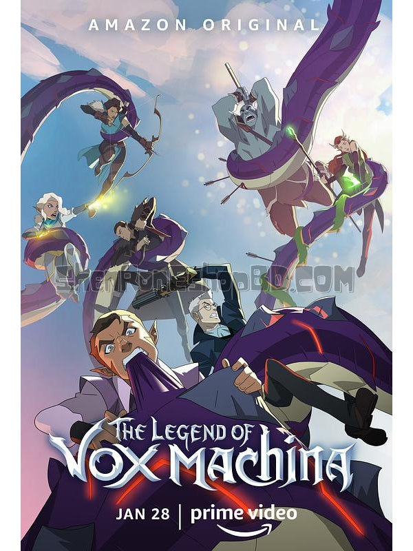 SRB28425 【機械之聲的傳奇 第一季 The Legend Of Vox Machina Season 1‎】動畫 BD25G 不附粵配 附中文字幕 02碟