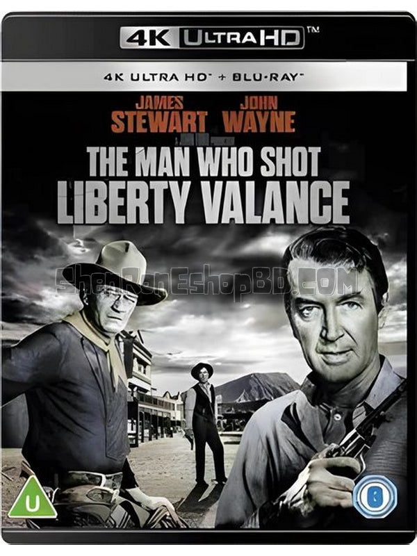 SRB28653 【雙虎屠龍/ 槍殺了理貝特瓦朗斯的人 The Man Who Shot Liberty Valance】電影 4KUHD 不附粵配 附中文字幕 01碟