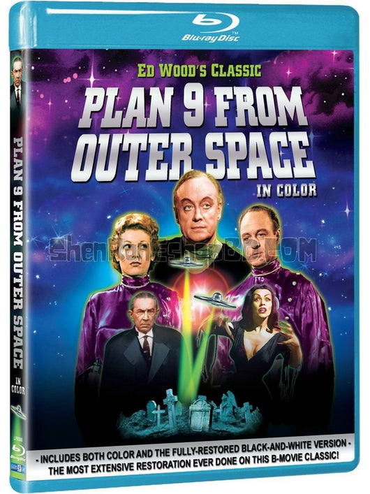 SRB28676 【外太空計畫9/ 外星第九號計畫 Plan 9 From Outer Space】電影 BD50G 不附粵配 附中文字幕 01碟