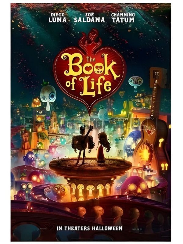 SRB03581 【生命之書/ The Book Of Life】動畫 BD50G 不附粵配 附中文字幕 01碟