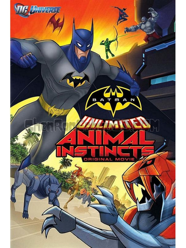 SRB28825 【蝙蝠俠無極限：動物本能 Batman Unlimited：Animal Instincts】動畫 BD50G 不附粵配 附中文字幕 01碟