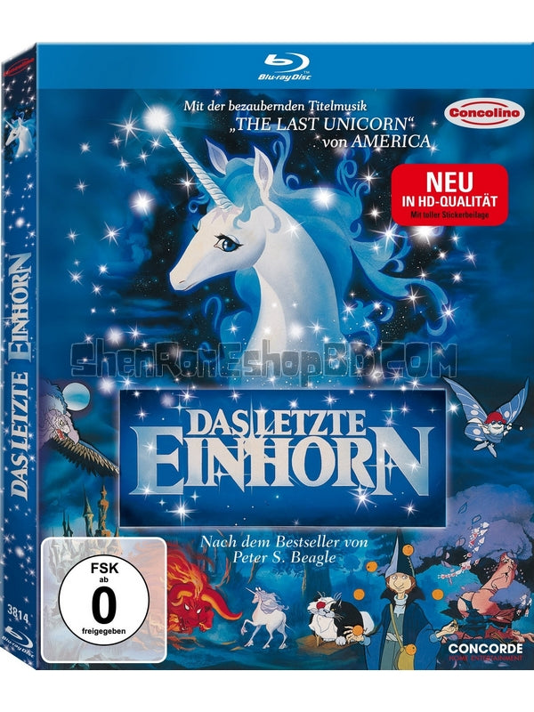 SRB28840 【最後的獨角獸/ 獨角飛馬 The Last Unicorn】動畫 BD50G 不附粵配 附中文字幕 01碟