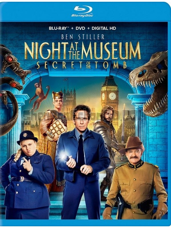 SRB03667 【博物館奇妙夜3：墓葬秘密/ Night At The Museum：Secret Of The Tomb】電影 BD25G 不附粵配 附中文字幕 01碟