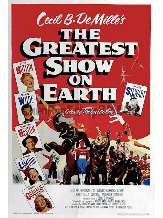 SRB29246 【戲王之王/ 大馬戲團 The Greatest Show On Earth】電影 BD50G 不附粵配 附中文字幕 01碟