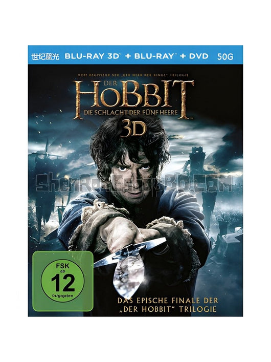 SRB03731 【霍比特人：五軍之戰/ 霍比特人3/ The Hobbit：The Battle Of The Five Armies】電影 3D 不附粵配 不附中文字幕 02碟