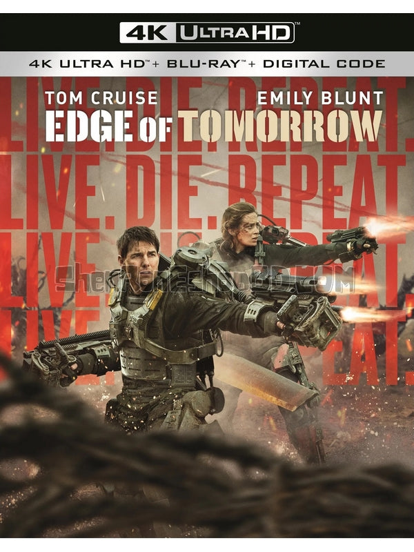 SRB29613 【明日邊緣/ 異空戰士 Edge Of Tomorrow‎】電影 4KUHD 不附粵配 附中文字幕 01碟